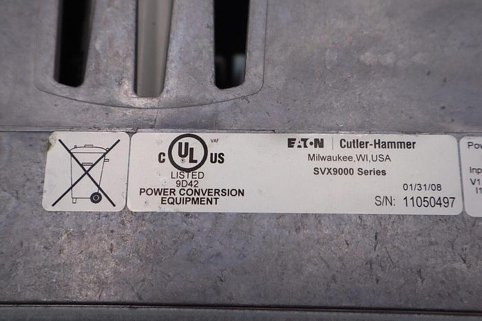 Used 5 HP EATON CORPORATION SVX005A1-4A1B1 / SVX005A14A1B1 SVX9000 STOCK 2342