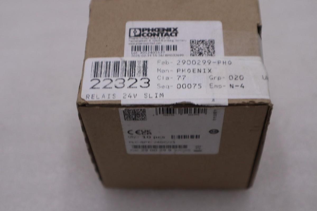 Lot of 10 - Phoenix Contact 2900299 PLC-RPT-24DC/21/EX Relay Module - GF557A