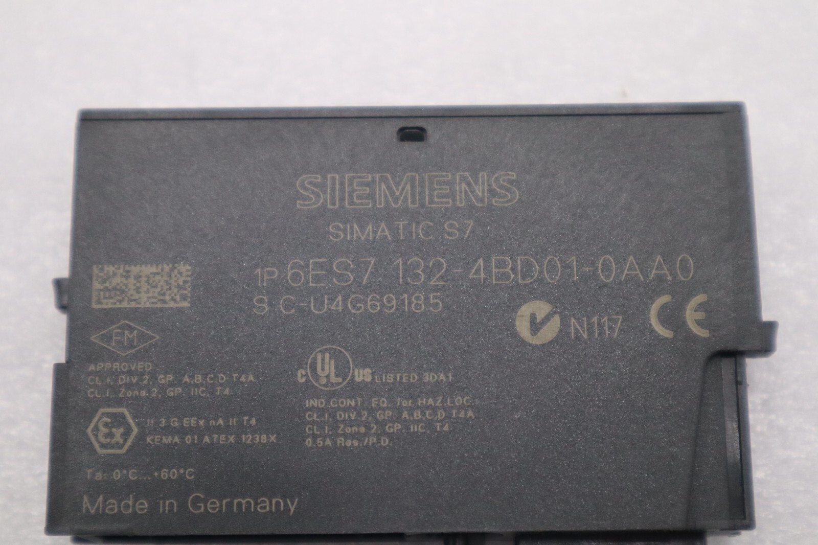 Used LOT OF 3 - Siemens 6ES7 132-4BD01-0AA0 Simatic S7 Digital Output Module #L-343-C