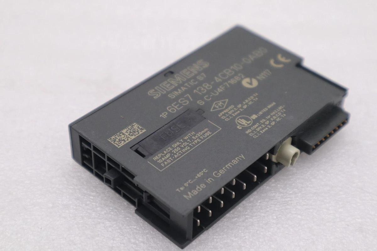 Used Siemens SIMATIC S7 6ES7 138-4CB10-0AB0 STOCK K-3941