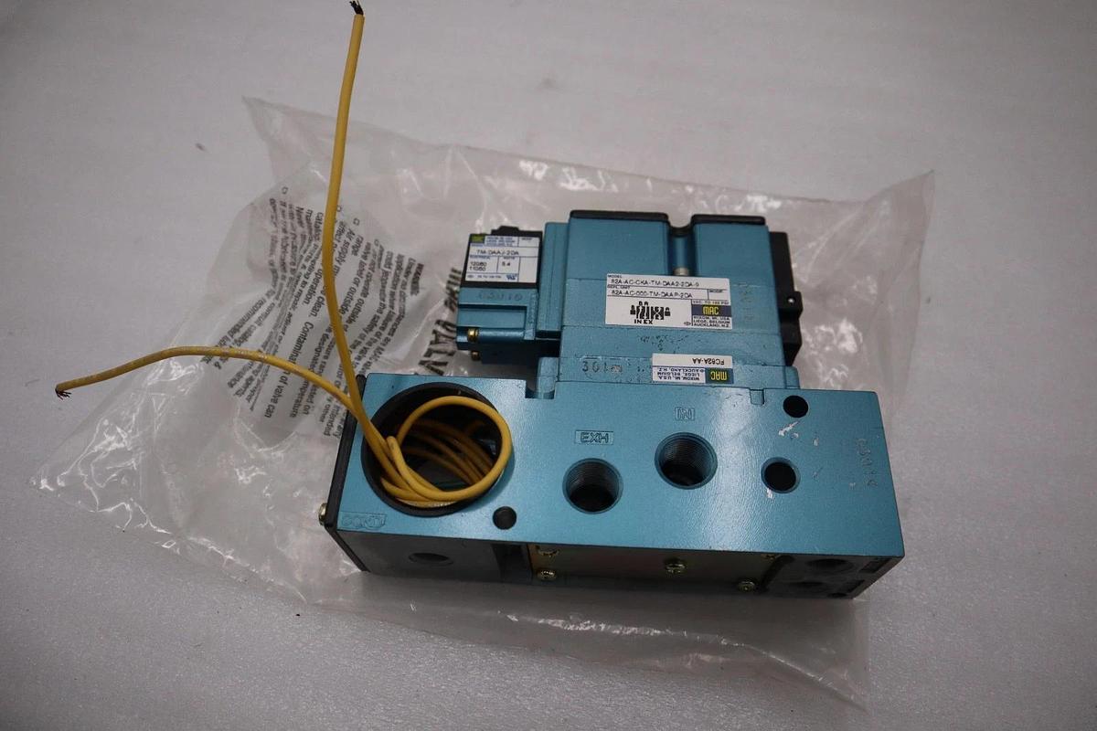 MAC 82A-AC-CKA-TM-DAA2-2DA-9 SOLENOID VALVE 82 SERIES 4-WAY STOCK H1459