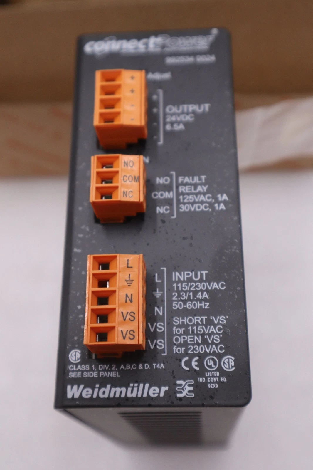 Used Weidmuller 992534 0024 Connect Power Supply - NEW IN BOX - STOCK GF971