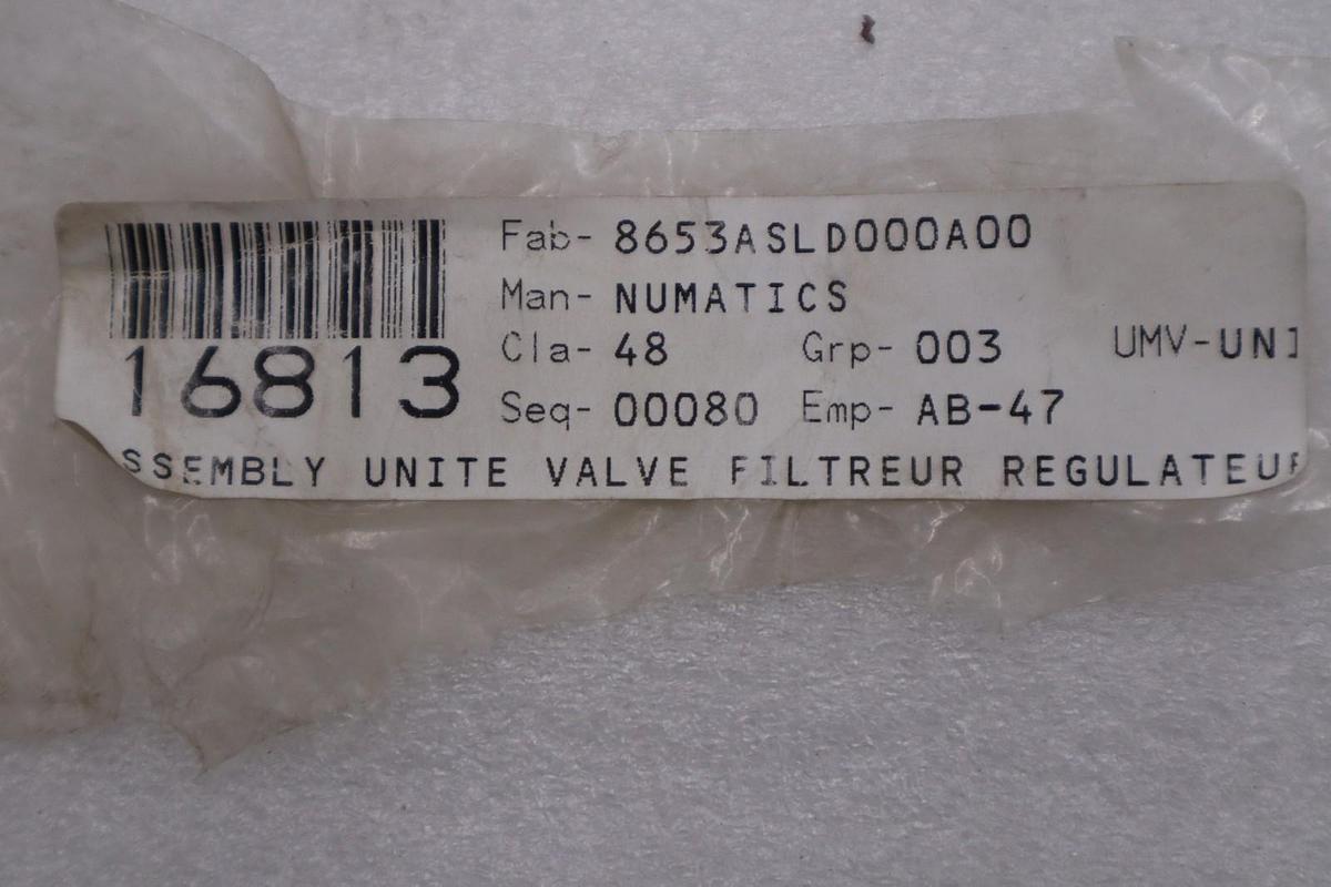 SET OF 4 - ASCO 8653AL0M40A0000 1/2" Pneumatic Lubricator – STOCK GF999