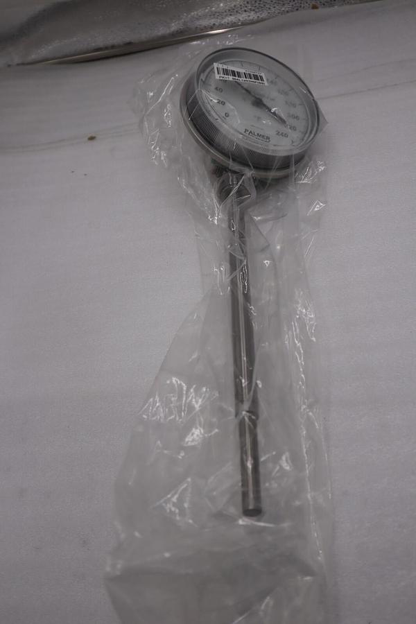NEW Palmer 50AL 120/240F Stainless Steel Liquid Actuated Thermometer STOCK G528