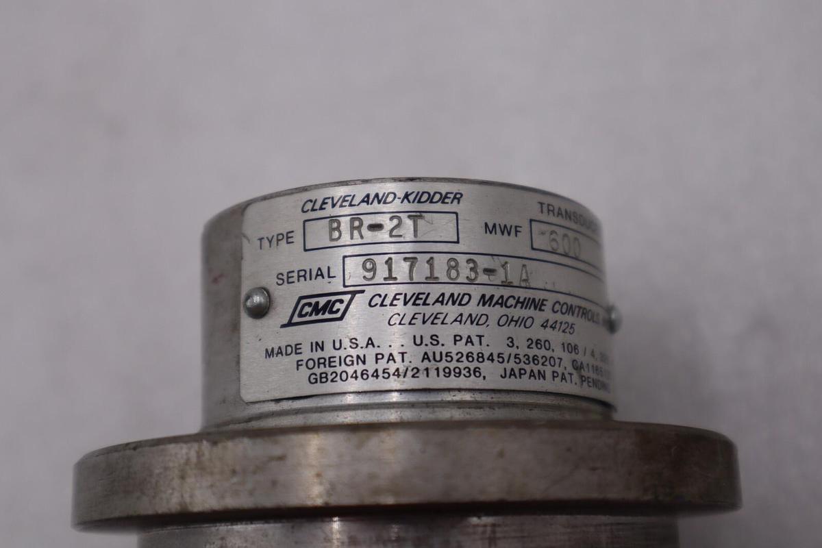 Used CLEVELAND-KIDDER BR-2T TRANSDUCER STOCK #K-2396