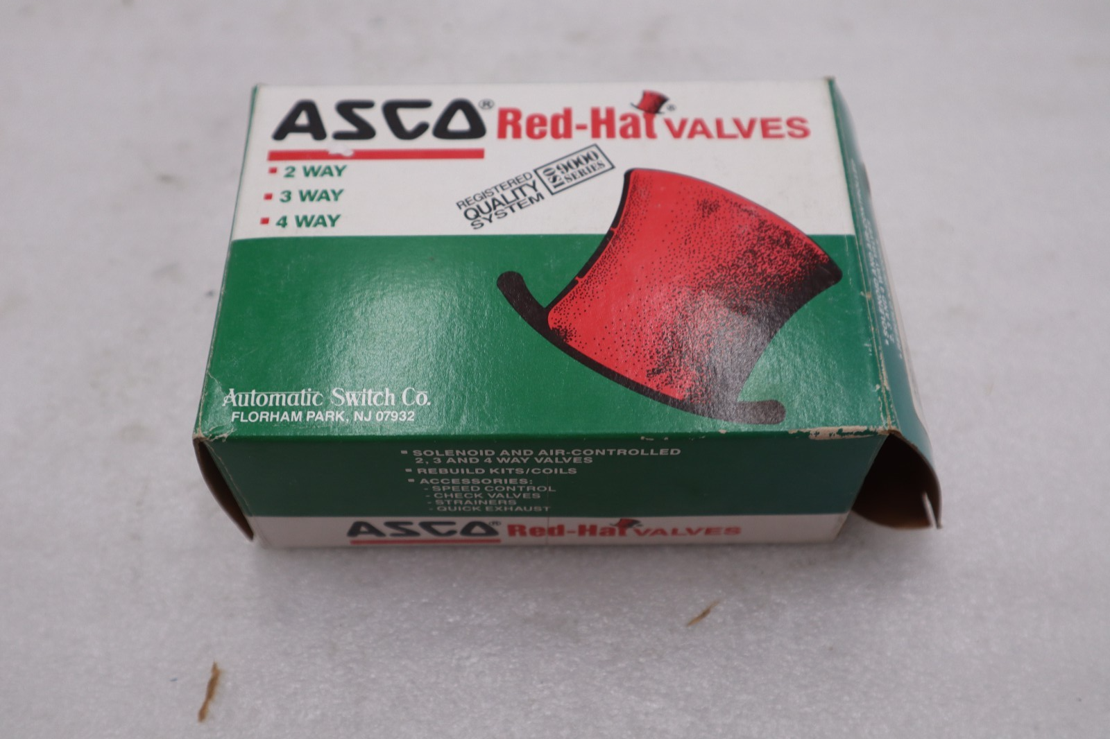 LOT OF 2 - ASCO 236-034 / 236034 - NEW IN BOX - STOCK 1529A