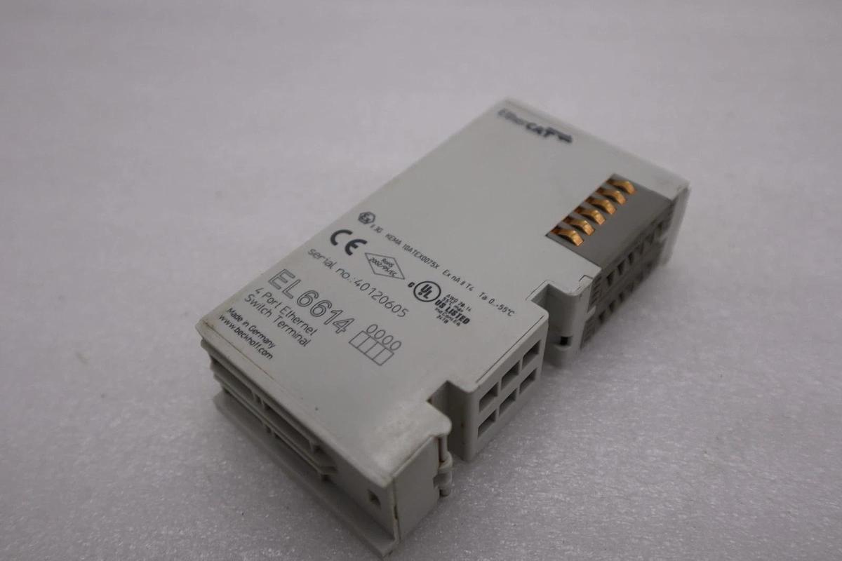 Used BECKHOFF EL6614 ETHERCAT TERMINAL STK H1209A