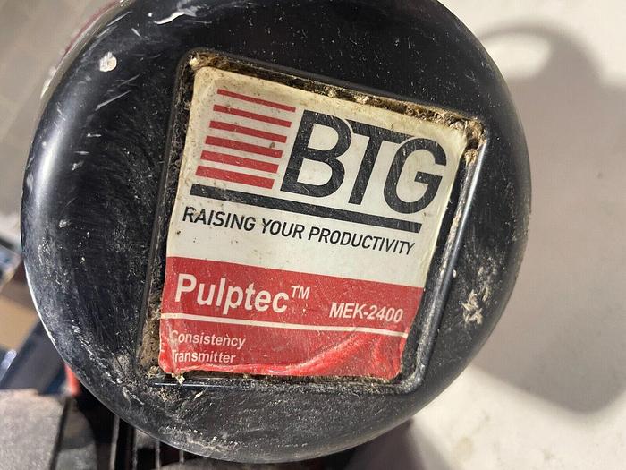 Used BTG MEK-2400 CONSISTENCY TRANSMITTER STOCK 2240-A