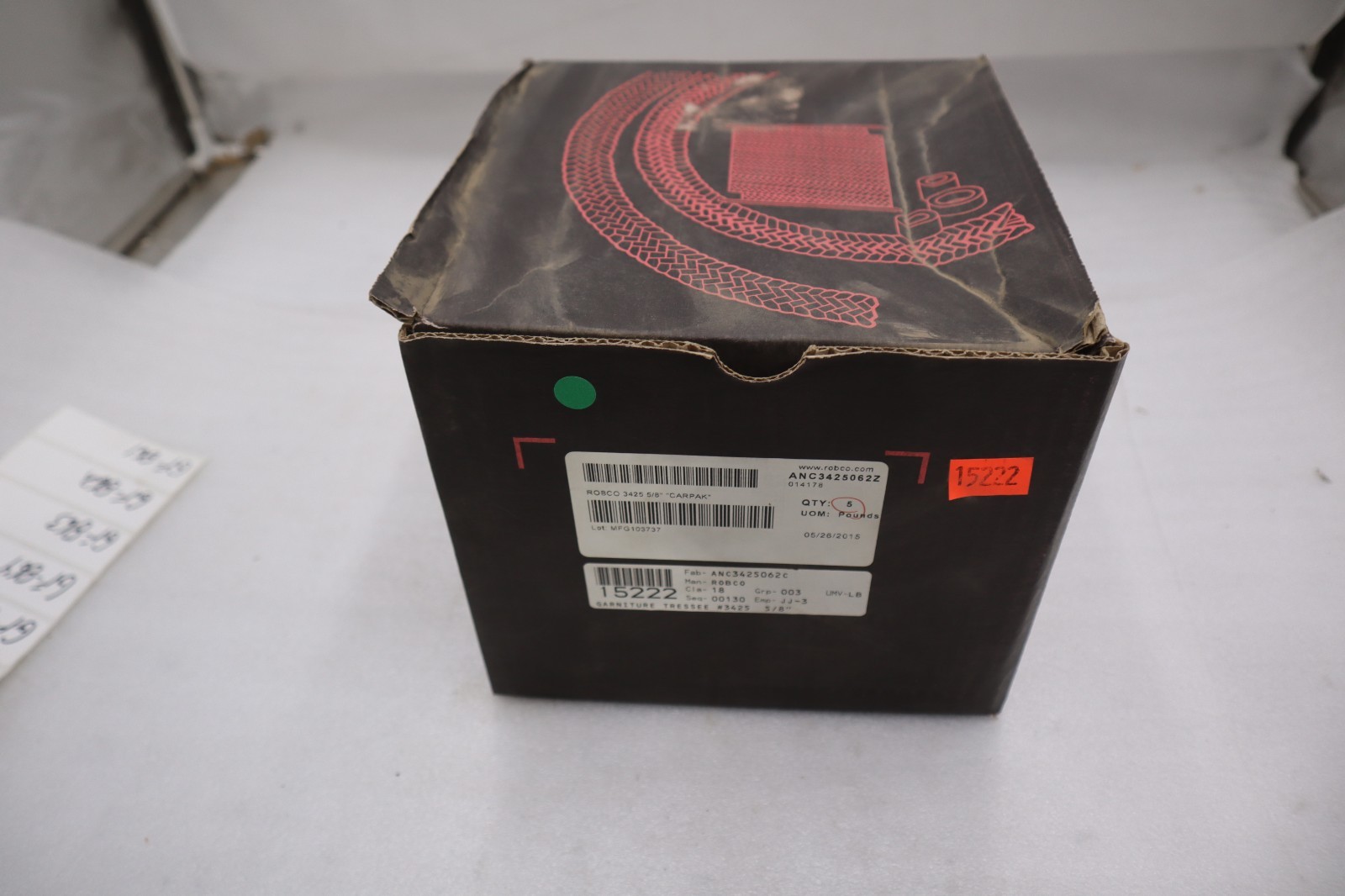 ROBCO ANC3425062Z 3425 5/8" CARPAK 5 POUNDS - NEW IN BOX - STOCK GF856