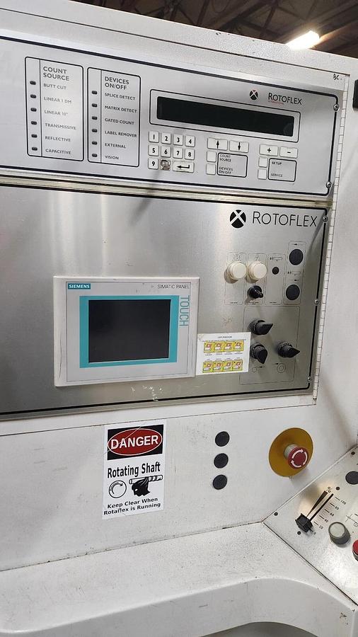 Used ROTOFLEX DLI 330 DIE CUTTING CUTTER MACHINE MANUFACTURED 2005