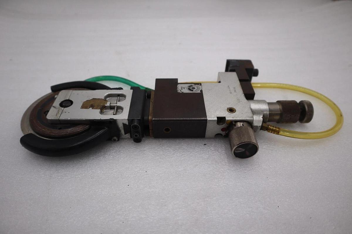 Used Tidland 131892 Pneumatic Circular Knife With Holder STOCK S-139-A