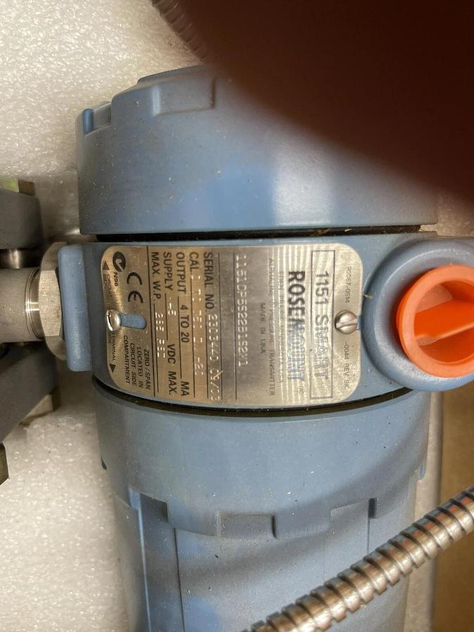 Used Rosemount 1151dp5s22b1s2m1 Differential Pressure Transmitter NEW IN BOX STK 1515