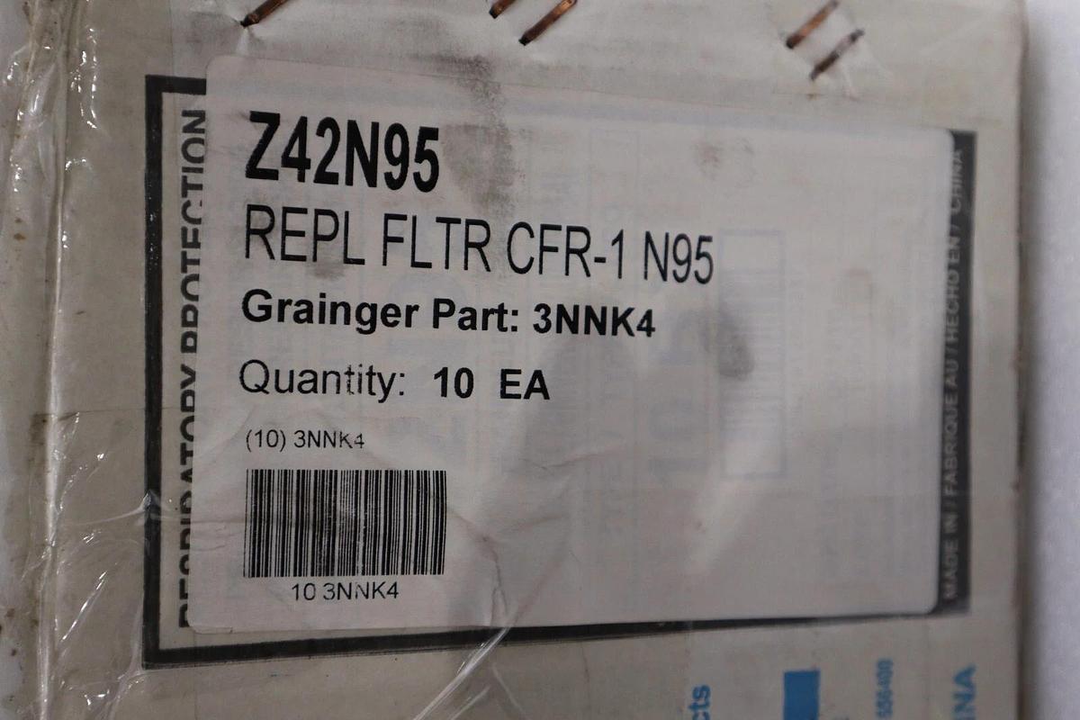 Used Case of 200-42N95 Filters CFR-1 N95 by Honeywell STOCK H313