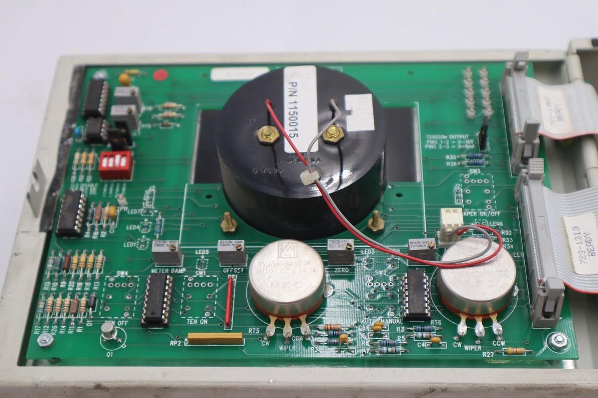 Used DOVER FLEXO WEBHANDLER 2 14A-30-36 TENSION CONTROLLER 115/230V STOCK #4128