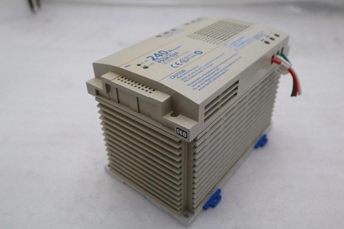 Used IDEC PS5R-G24 Power Supply:  100-240VAC 4A IN, 24VDC 10A 240W STOCK 4995