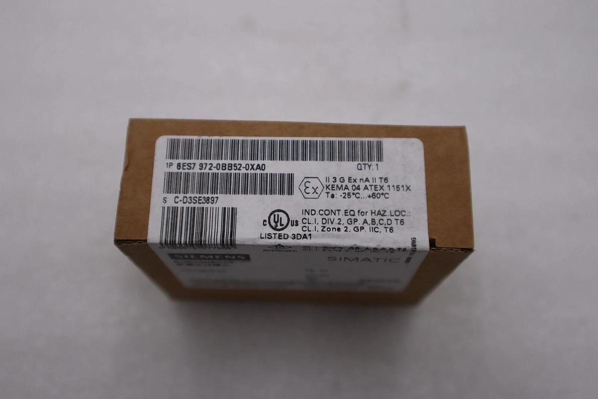 Used SIEMENS 6ES7972-0BB52-0XA0 / 6ES79720BB520XA0 (BRAND NEW) STOCK G441A