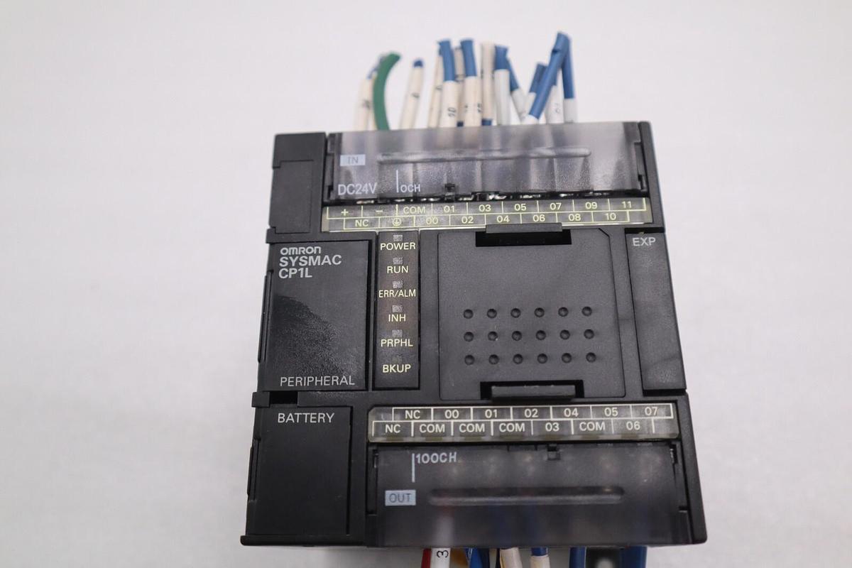 Used Omron CP1L-L20DR-D CONTROLLER PROGRAMMABLE CPU 12INPUT STOCK 2992C