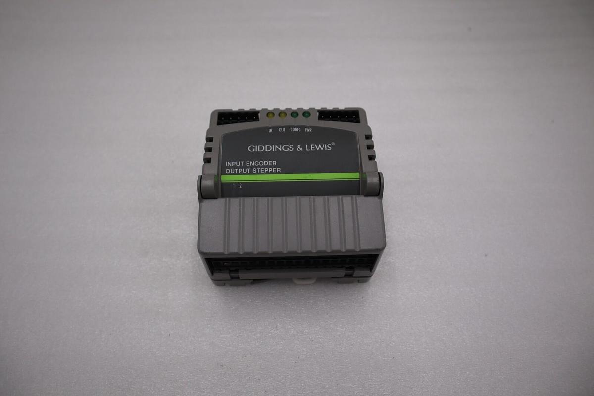 Used GIDDINGS & LEWIS M.1017.3143 R5 STEPPER OUTPUT ENCODER INPUT STOCK 5146A