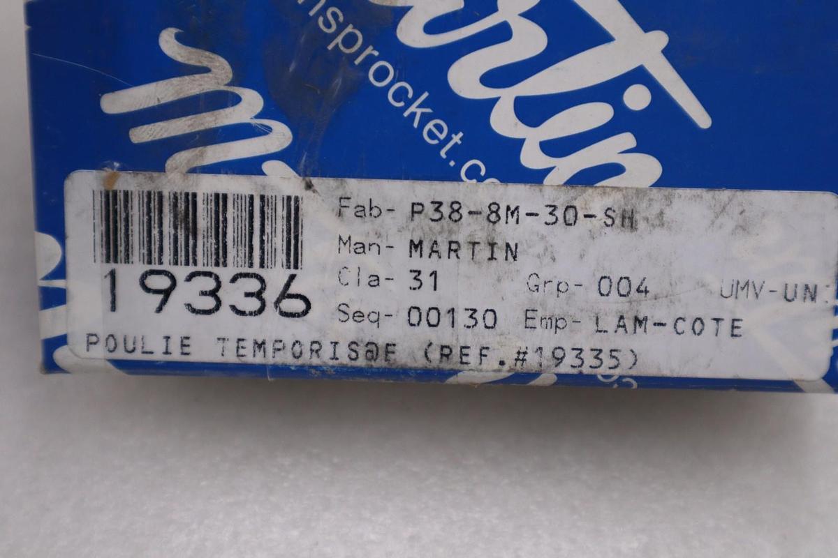MARTIN P388M30-SH HIGH TORQUE SPROCKET - NEW IN BOX - STOCK GF577A