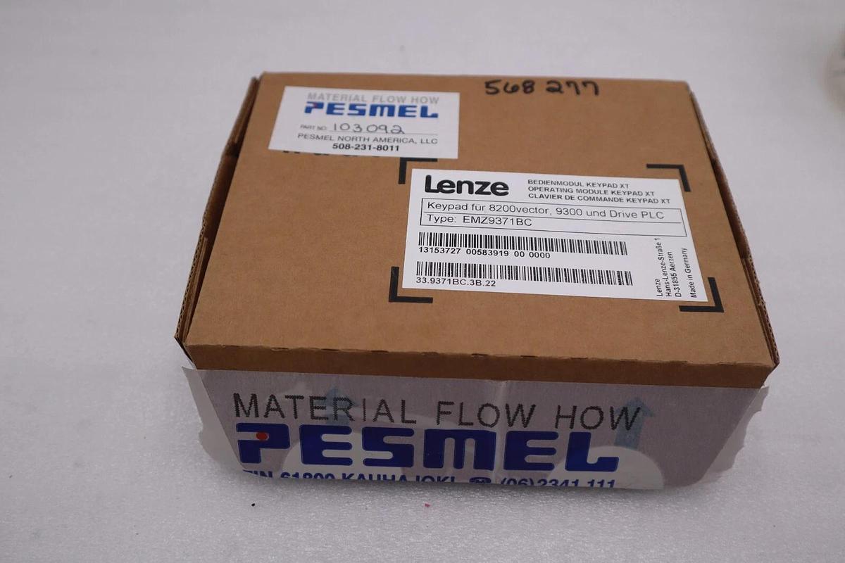 NEW OPEN BOX Lenze Inverter EMZ9371BC Keypad Operating Panel STOCK G557A