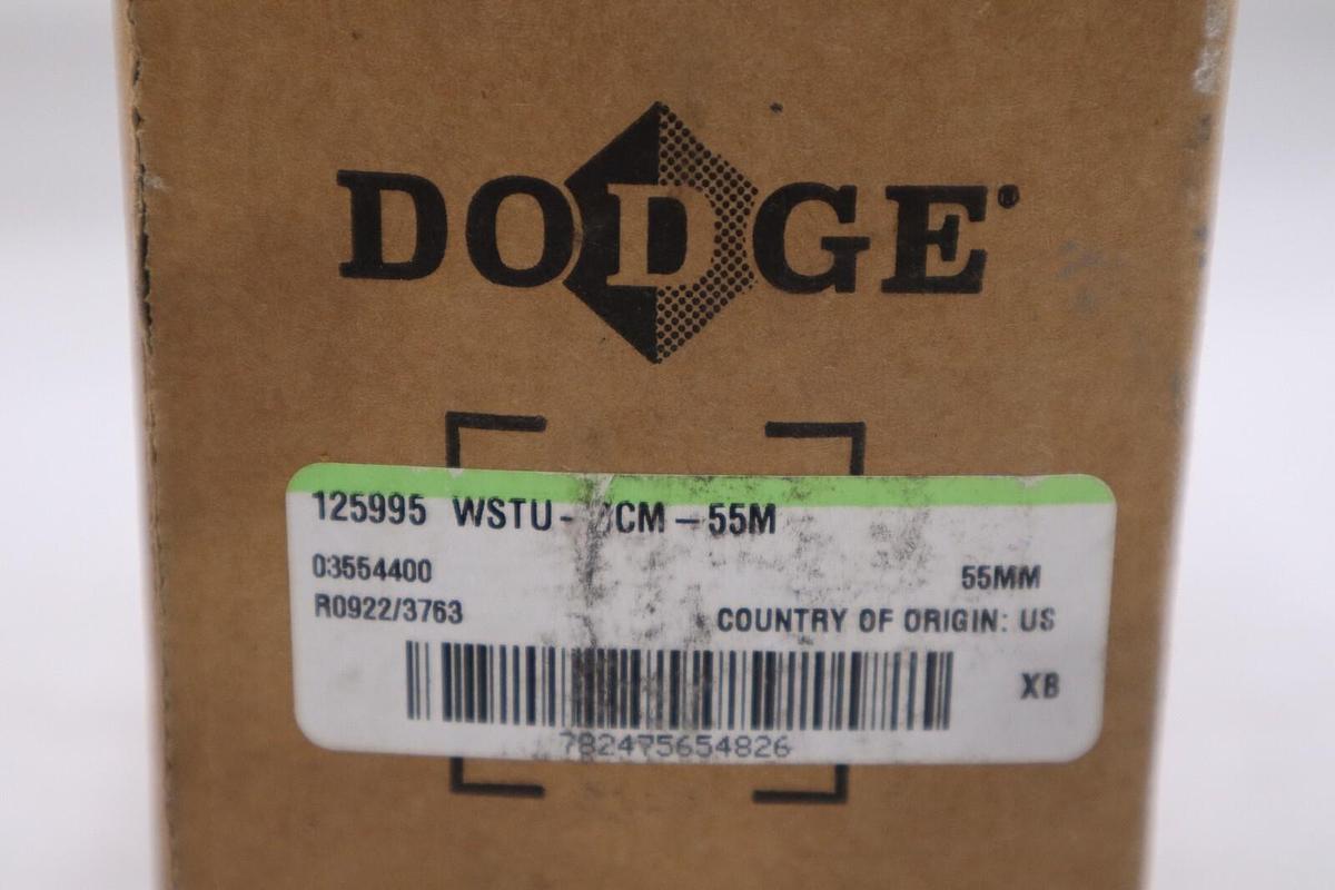 NEW DODGE WSTU-SCM-55M STANDARD BALL BEARING HOUSING 125995 #H476