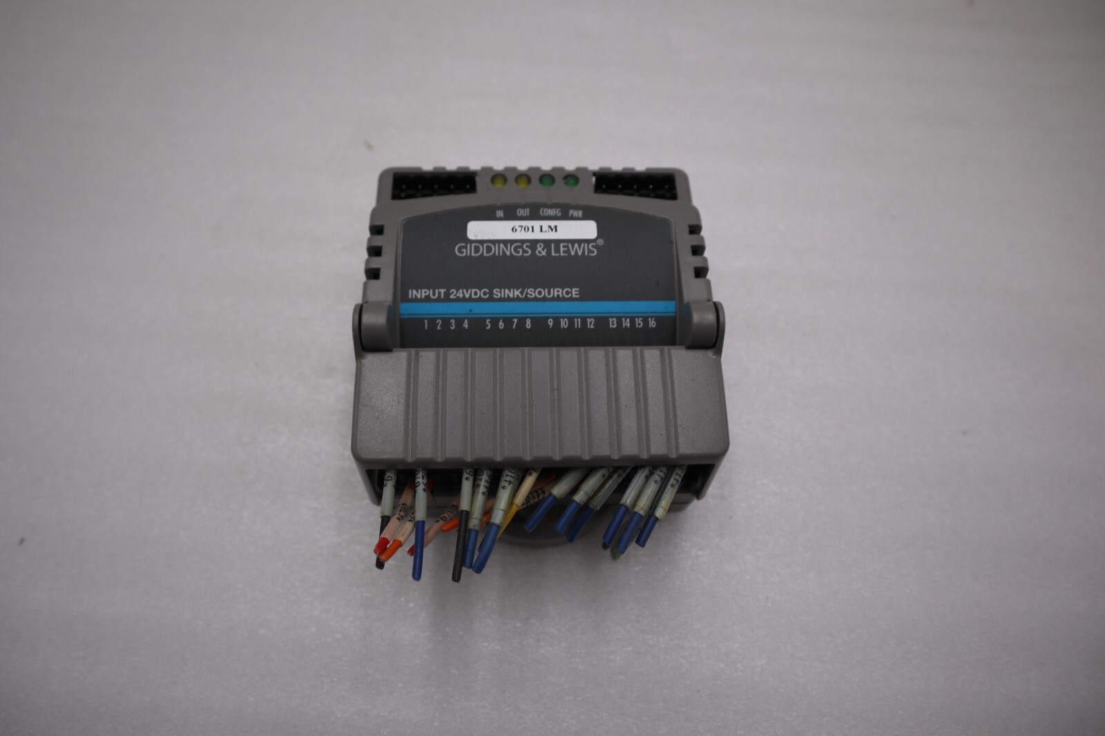 Used Giddings & Lewis M.1300.7372 R1 Input Module 24VDC SINK/SOURCE STOCK 5157A
