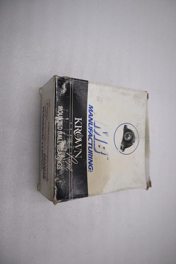 Used NEW OPEN BOX KFC4 25 1 5/16 krown regal 4 bolt flange bearing STOCK H543A