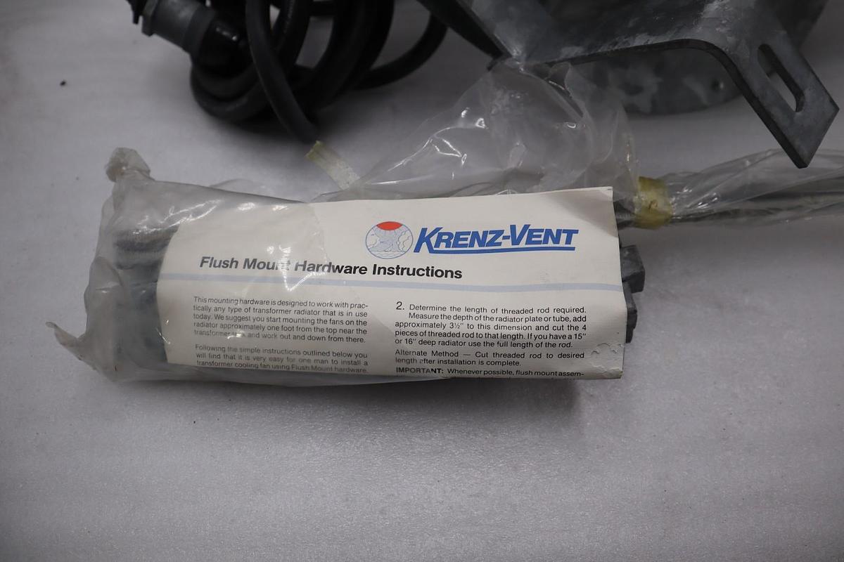 Krenz-vent A4P11NB1H Transformer Cooling Fan 1140 RPM 1/6 HP 60HZ - STOCK 5045CC