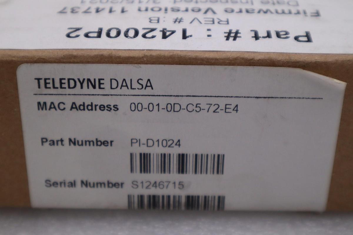 Used TELEDYNE DALSA CR-GM00-H102410 CCD Camera NEW IN BOX H636A