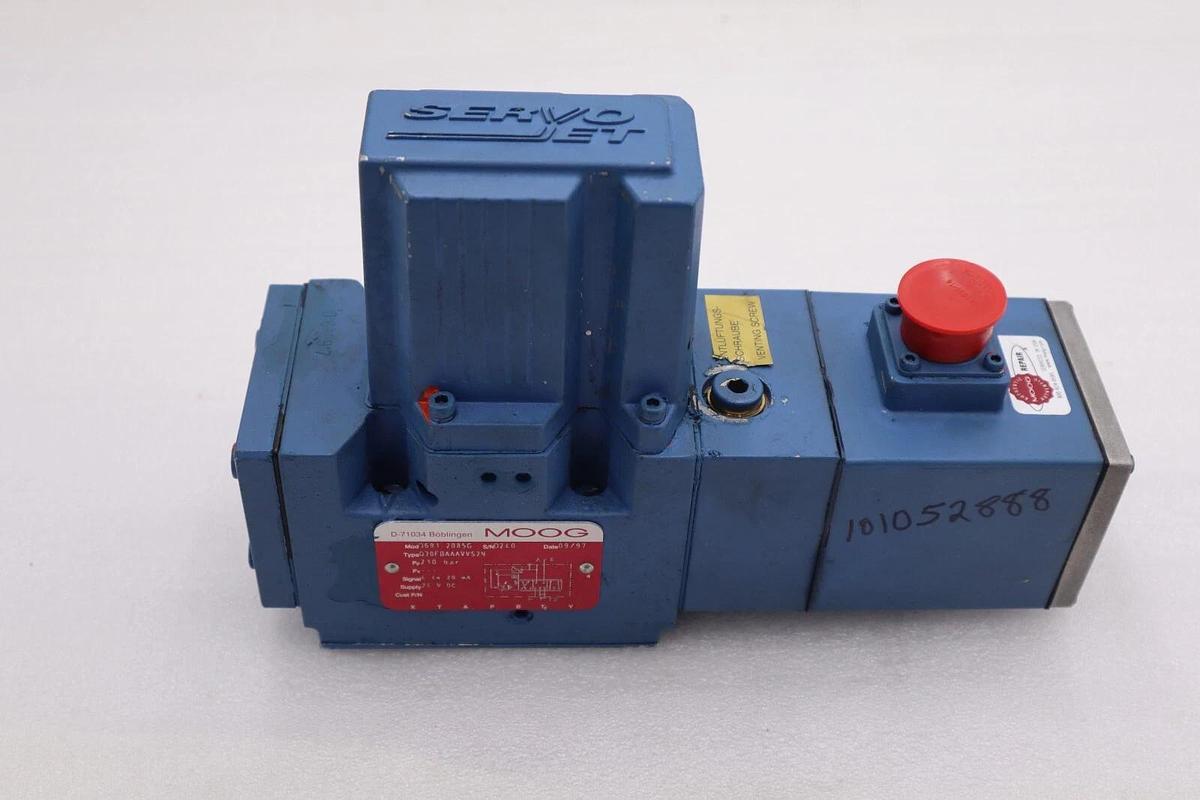Refurbished MOOG D691-2085G UNMP TYPE 030FBAAAVVS2N STOCK L-294