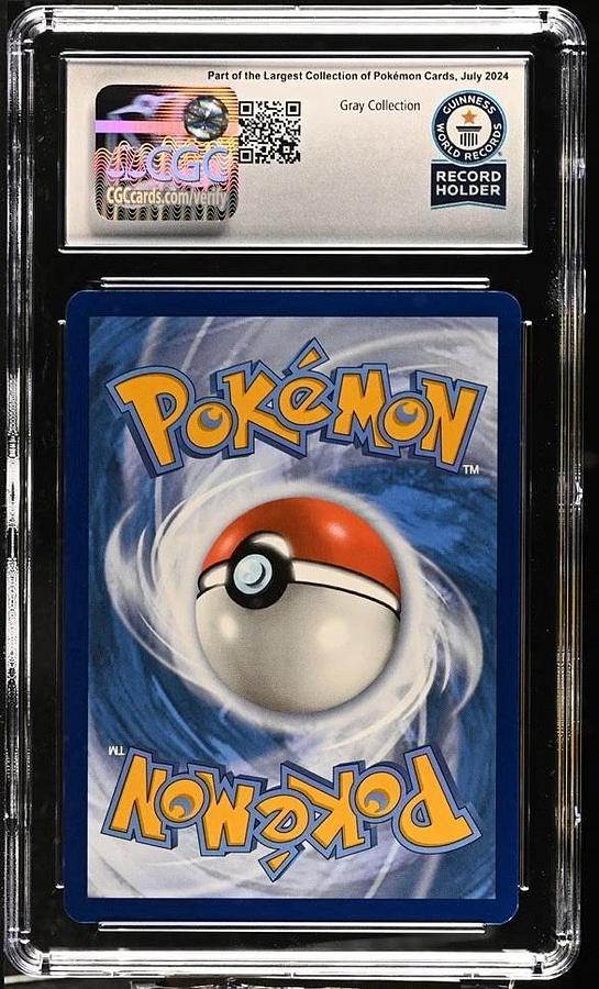 Used 2022 Pokemon GO Pikachu #027 Non-holo CGC WORLD RECORD GRAY BROTHERS 1/1