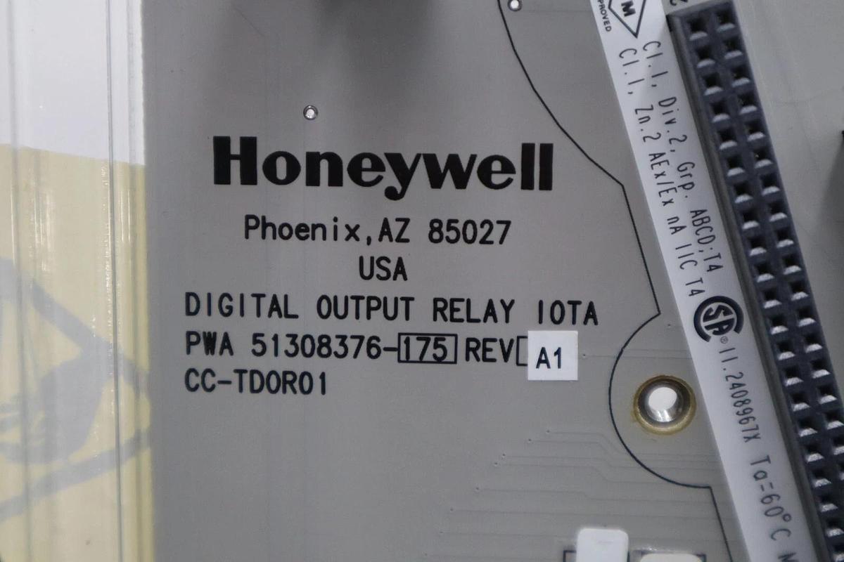 Used NEW Honeywell CC-TD0R01/ 51308376-175 Rev.A1 Digital Output Relay STOCK G193A