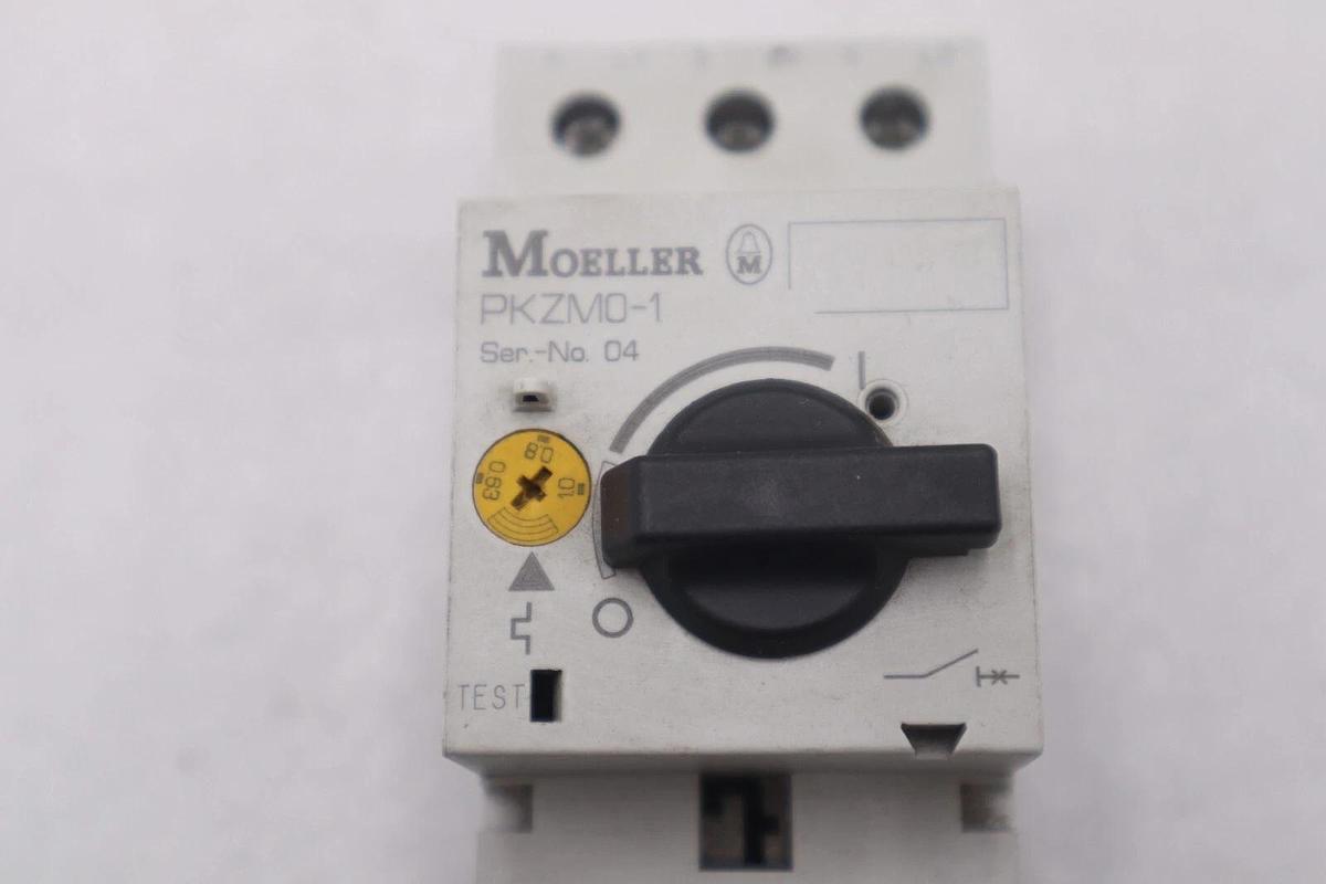 Used Moeller PKZMO-1 MOTOR STARTER PROTECTOR STOCK K-3470
