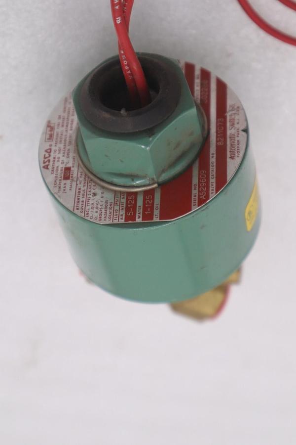 Used ASCO 8211C73 AUTOMATIC SWITCH SOLINOID VALVES STOCK #K-3645