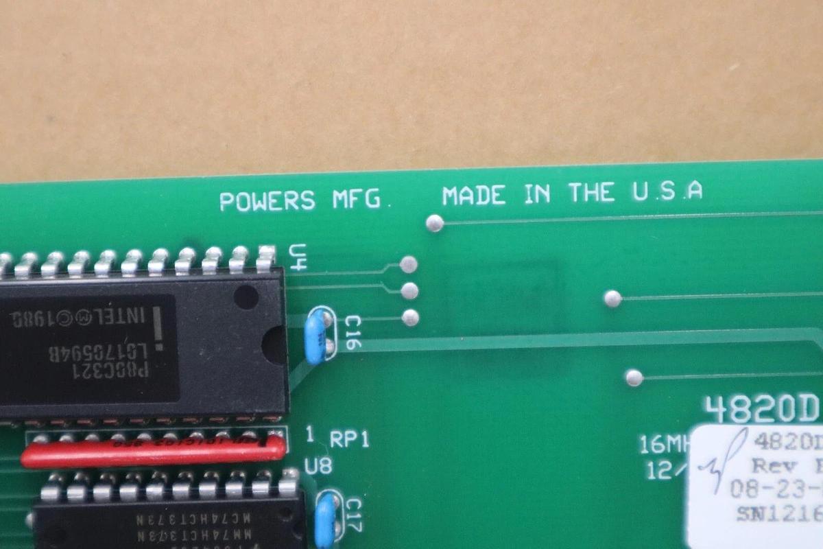 Used NEW STANLEY BLACK & DECKER 4820D/ 4820D PC BOARD CHANNEL CARD STOCK H775