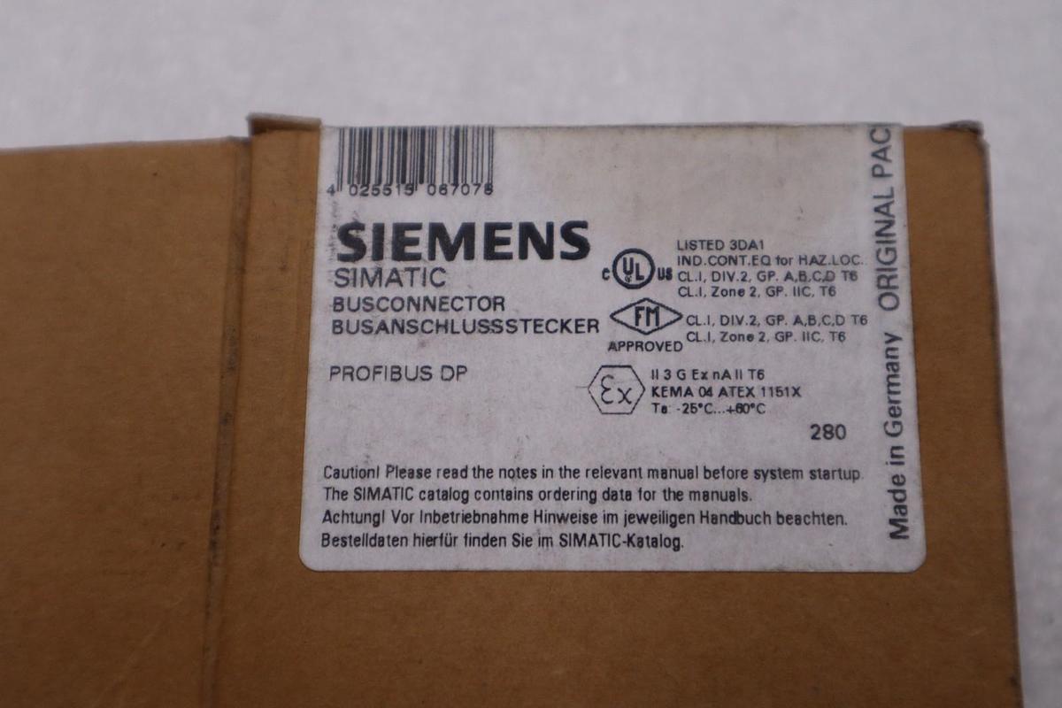 Used LOT OF 2 NEW OPEN BOX SIEMENS 6ES7 972-0BA12-0XA0 BUS CONNECTOR STOCK H274A