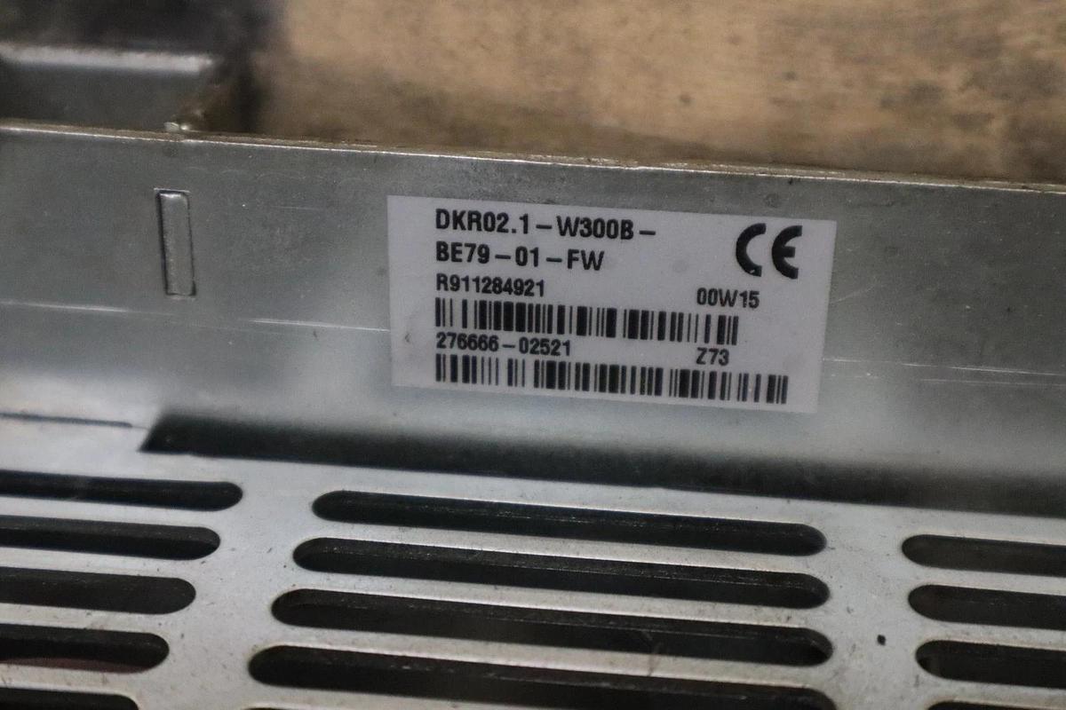 Used REXROTH INDRAMAT DRIVE DKR02.1-W300B-BE79-01-FW STOCK S698