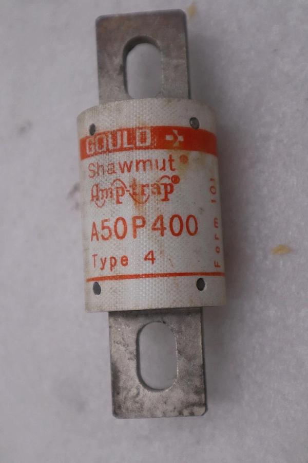 Used LOT OF 5 - Gould Shawmut A50P400 Amp-trap Fuse 500VAC 400A - STOCK GF617A