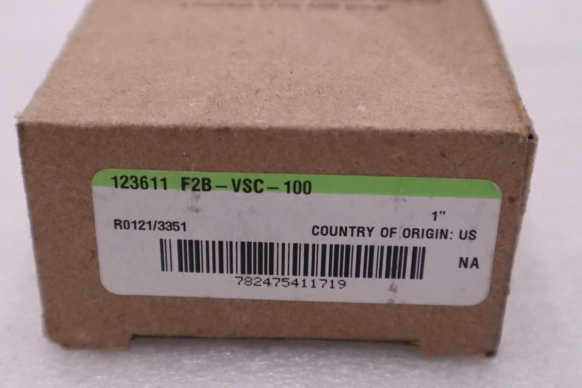 NEW IN BOX Dodge F2B-VSC-100 123611 Flange Mount Ball Bearing 1" Bore STK H581A