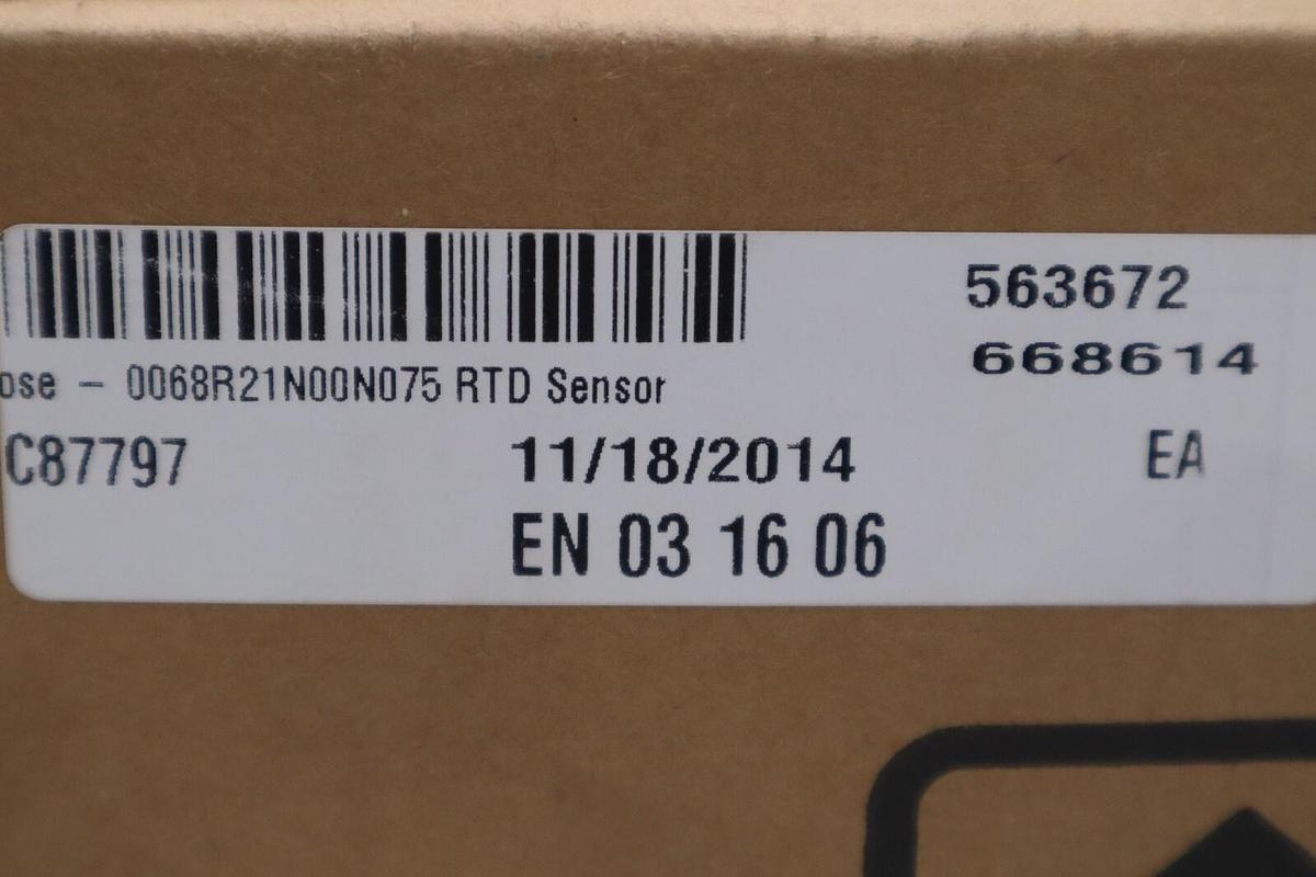 ROSEMONT 0068R21N00N075 EMERSON SENSOR STOCK #G-132A