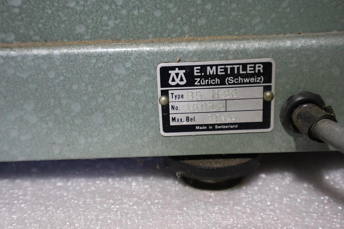 Used Mettler Instrument B5H26 Precision Scale 200g STOCK 2053