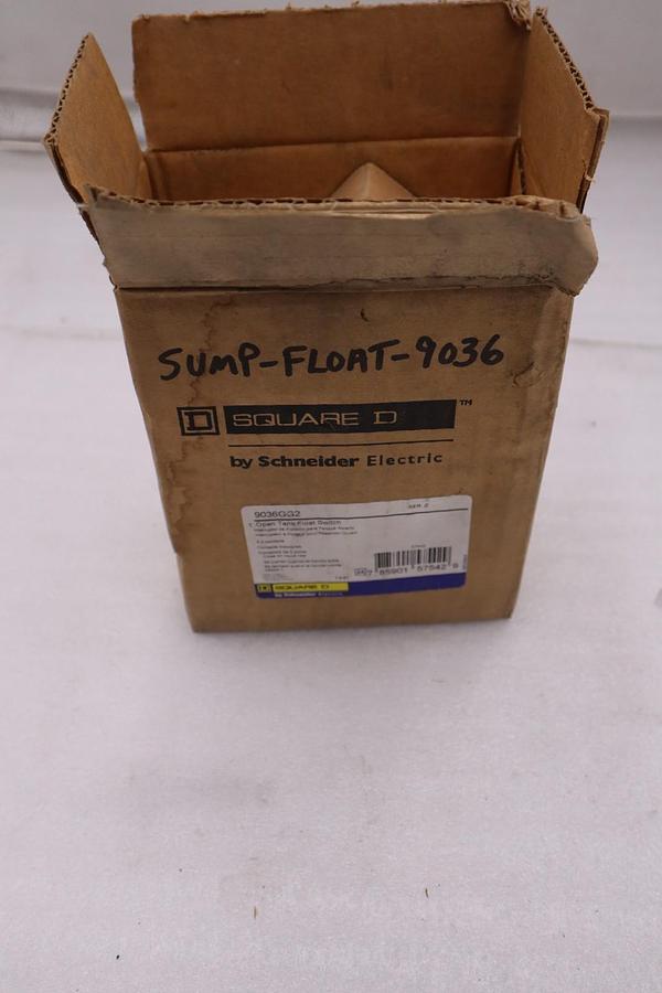 Used SCHNEIDER ELECTRIC 9036GG2 Square D 9036 Open Tank Float Switch STK GF485