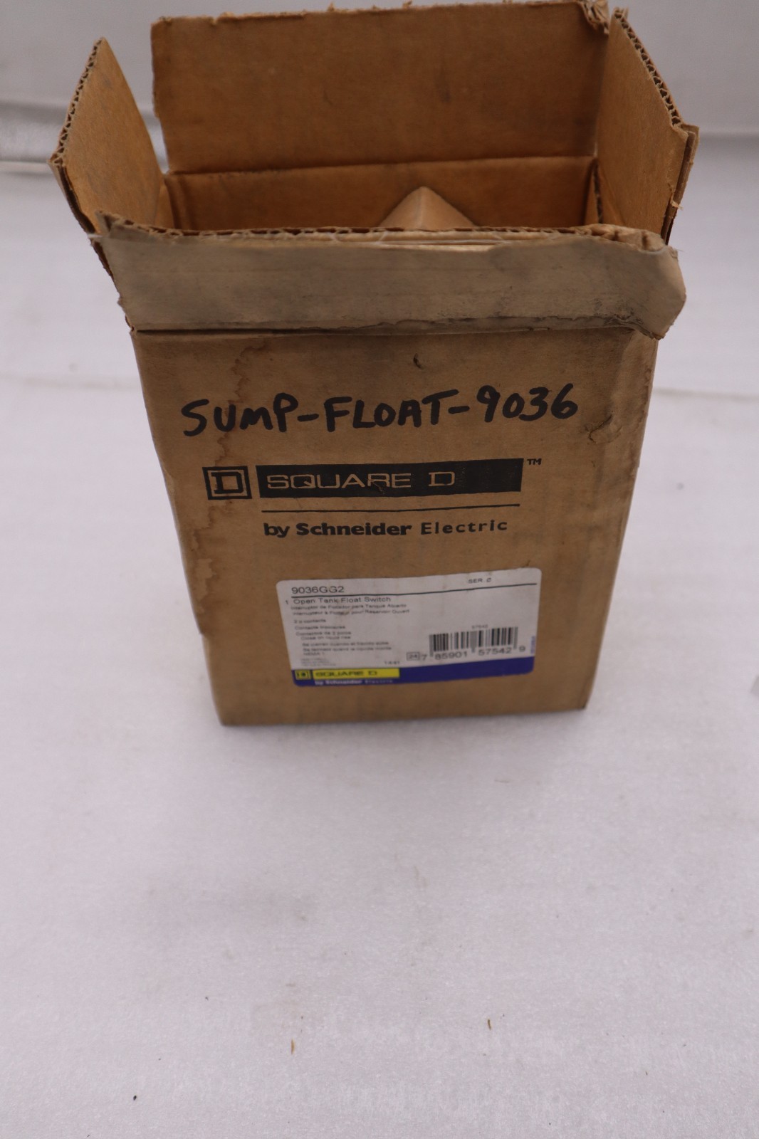 Used SCHNEIDER ELECTRIC 9036GG2 Square D 9036 Open Tank Float Switch STK GF485