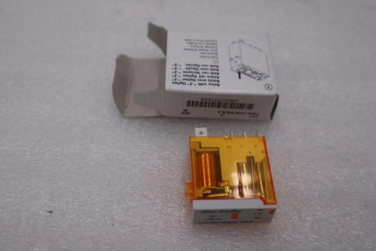 LOT OF 4 - NEW Allen Bradley 700-HK36A1 GP Slim Line Relay STOCK H1077A
