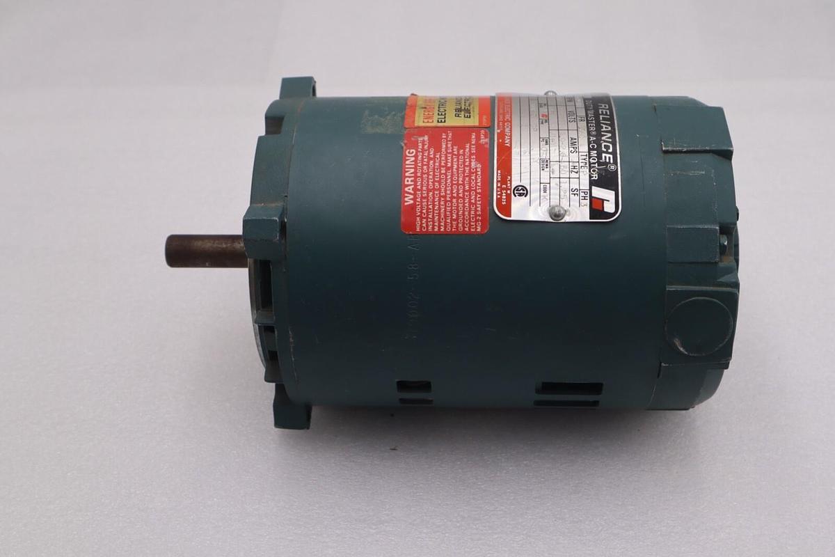 Used RELIANCE ELECTRIC COMPANY P56H5044M-NU AC MOTOR #2552