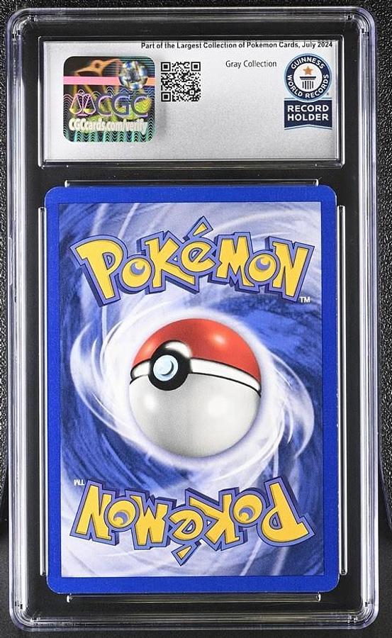 Used 1999 POKEMON BASE SET SHADOWLESS #56 ONIX CGC WORLD RECORD 1/1 SLAB