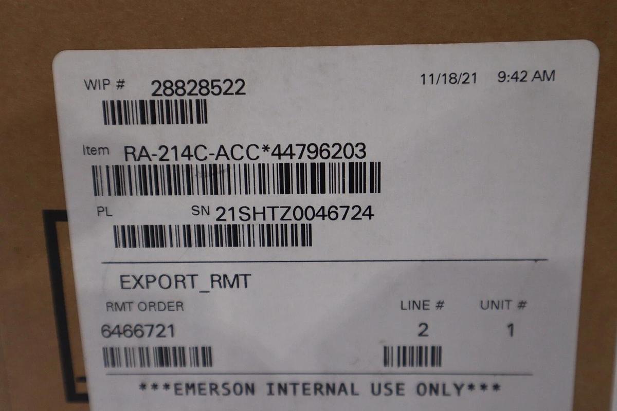 Used Rosemount 214C Temperature Sensor 214CRTSMB1S4E0062SLAT1C3B1G3FA NEW STOCK G370