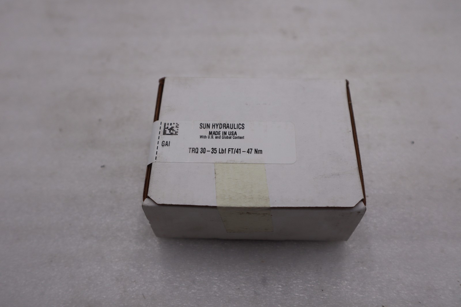 Sun Hydraulics Trq 30-35 Lbf Ft/41-47 Nm - NEW IN BOX - STOCK GF326A