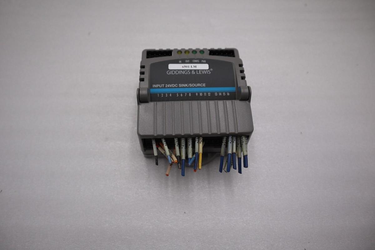 Used Giddings & Lewis M.1300.7372 R1 Input Module 24VDC SINK/SOURCE STOCK 5173A
