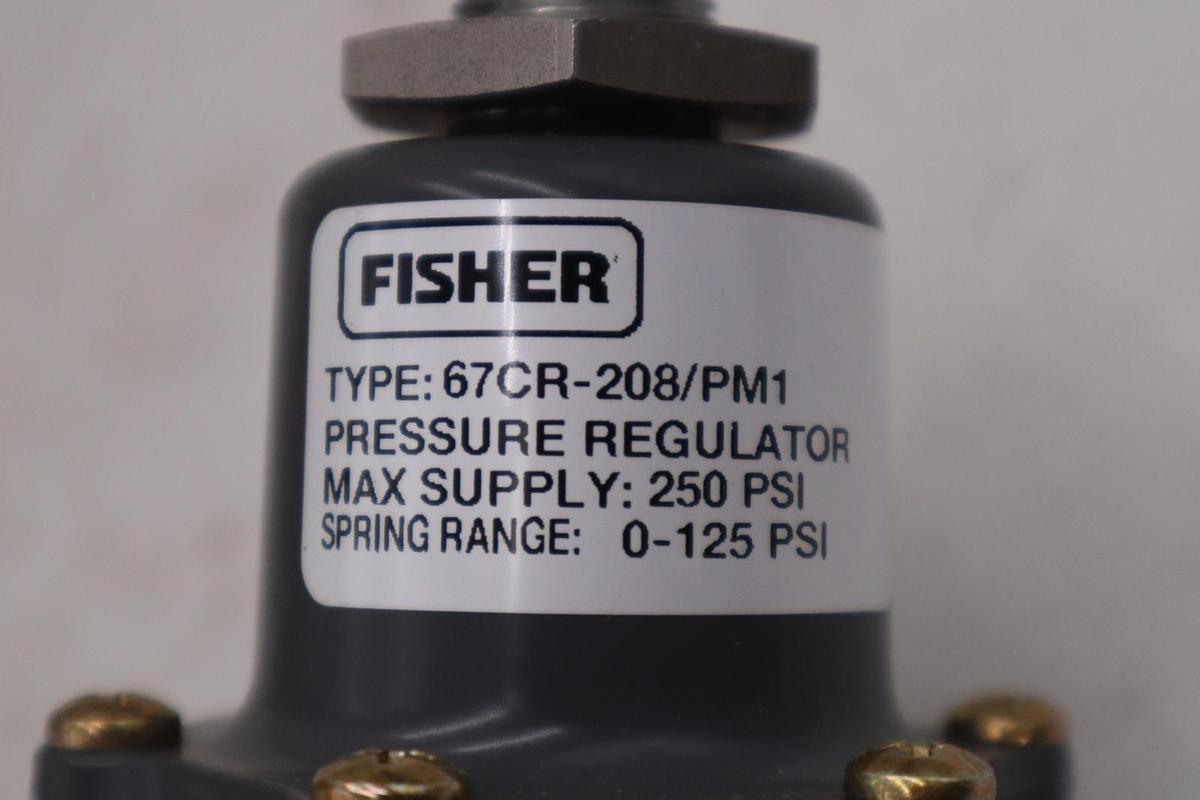 FISHER CONTROLS 67CR-208/PM1 Pressure Regulator - NEW IN BOX - STOCK GF497A